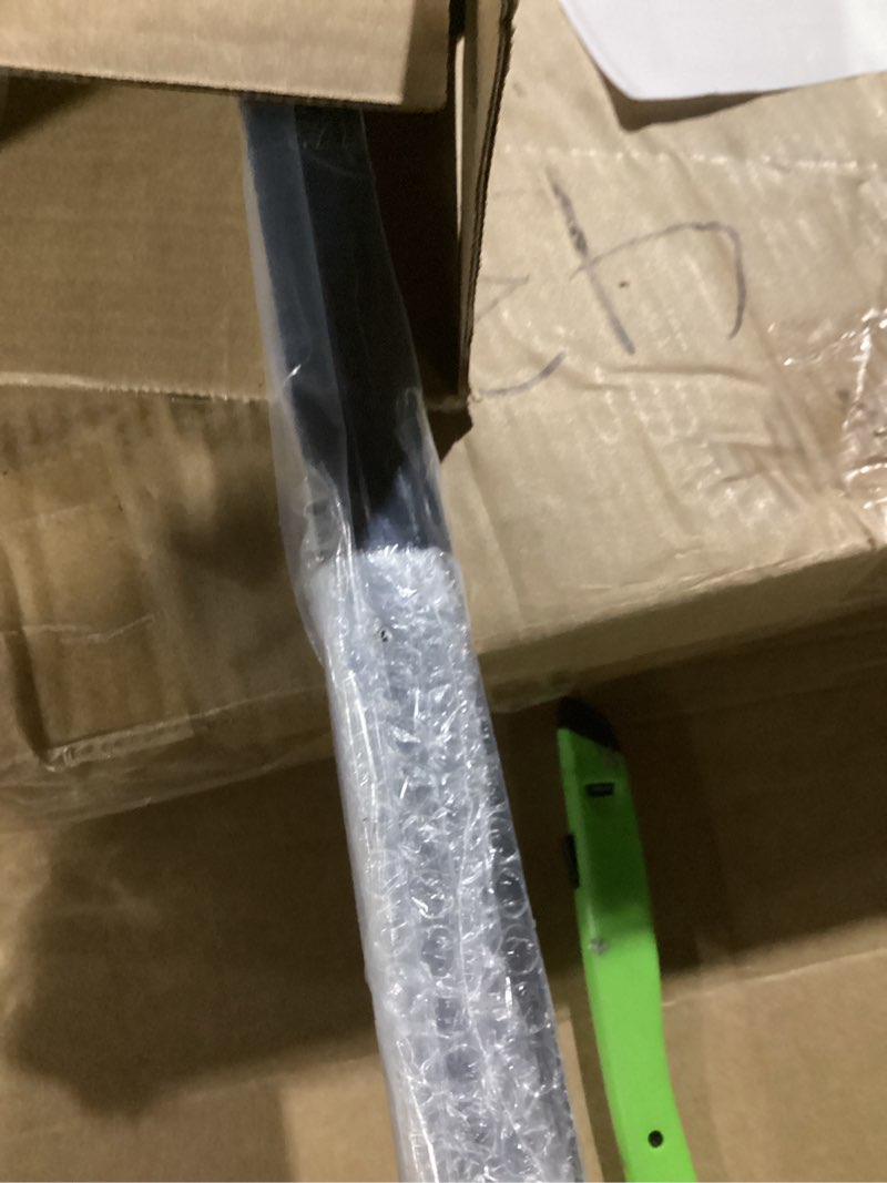 Condition photo showing Good Condition for 2 Pieces PVC Drawer Hanging File Rails Black Cabinet Rails for Hanging 1/2 Drawer Sides Letter Size File Storage Folder Organizer(for 3/4 Inch-wide, 24 Inch)