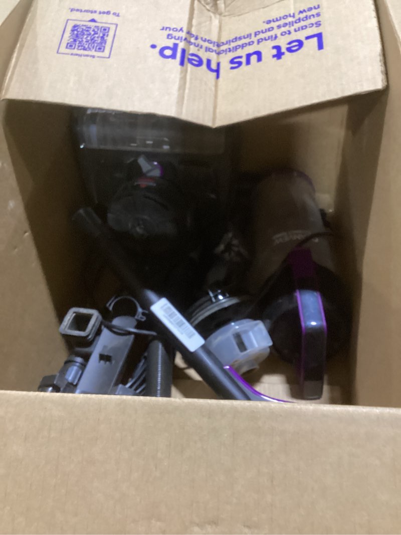 Condition photo showing As Is for Bissell CleanView Compact Turbo Upright Vacuum with Quick Release Wand, Full Size Power, Compact Size for Apartments & Dorms, 3437F