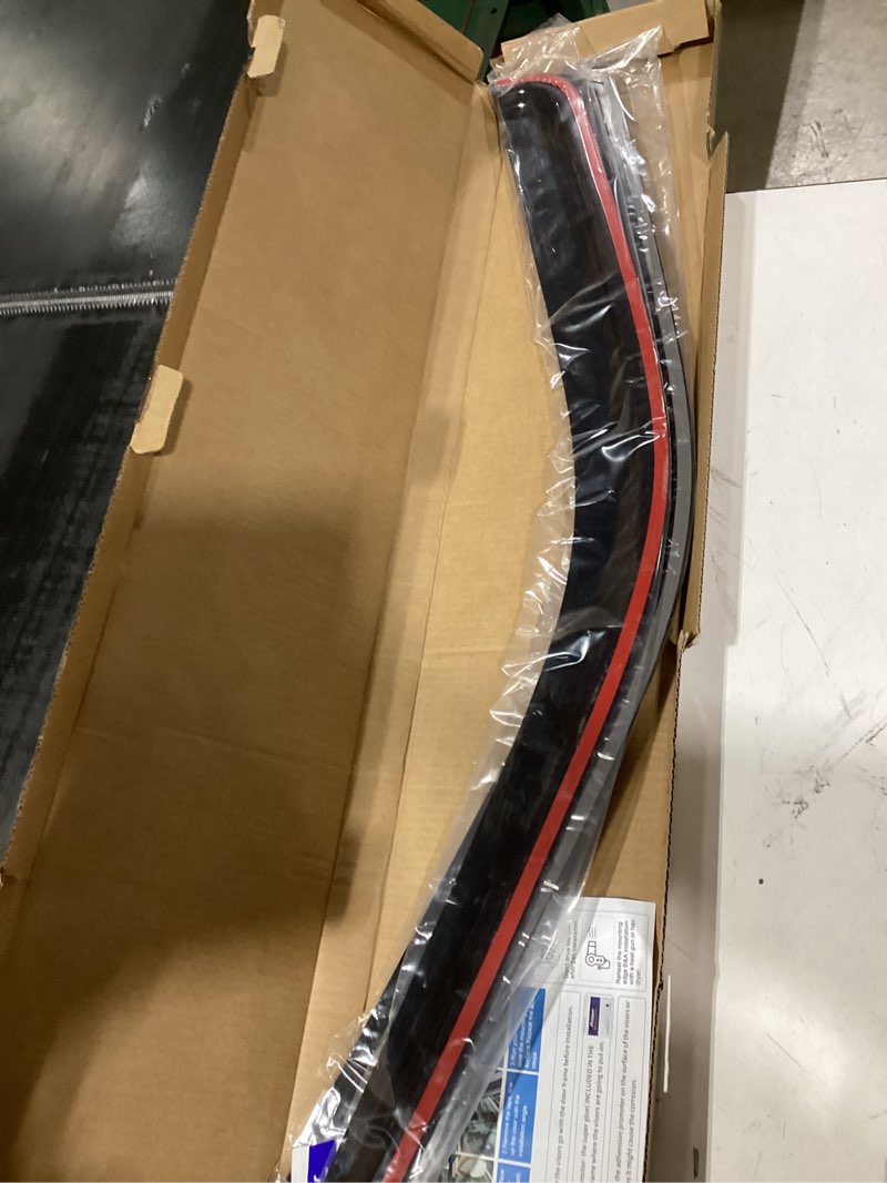 Window Rain Guards Shield for 1999-2016 Ford F250 F350 F450 F550 Super Duty, Out-Channel Window Wind