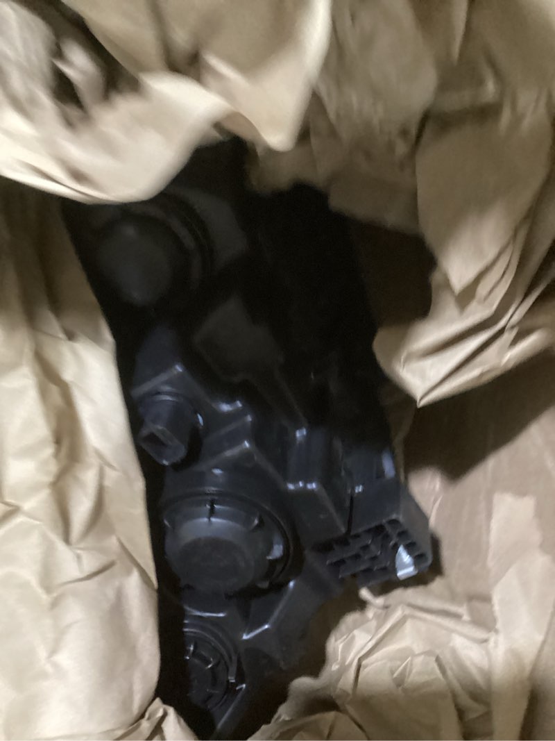 Condition photo showing As Is for driver side halogen headlight assembly compatible with traverse 2013-2017 front headlamp 84262931 84262932 (left)