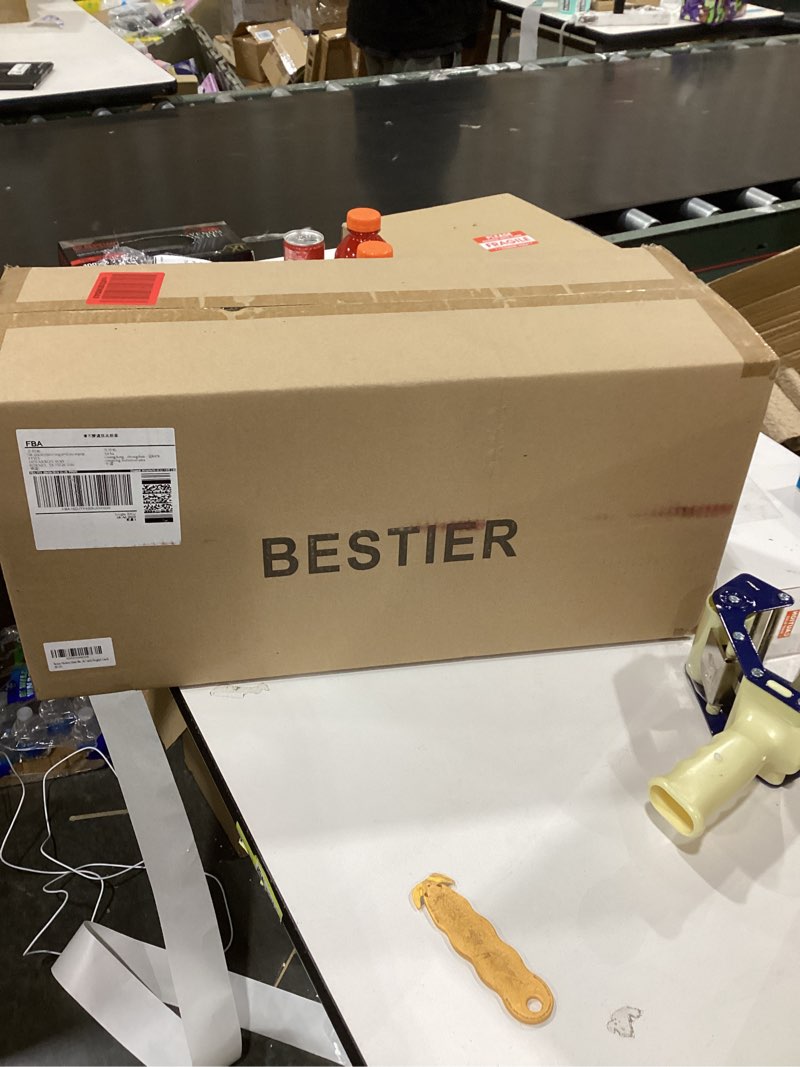 Condition photo showing Good Condition for Bestier Modern Matte Black 3-Light Bath Bathroom Vanity Wall Mounted Light Wall Sconce 3 E26 LED Bulbs Required Length 21.7 inch Width 7 inch Height 8.3 inch