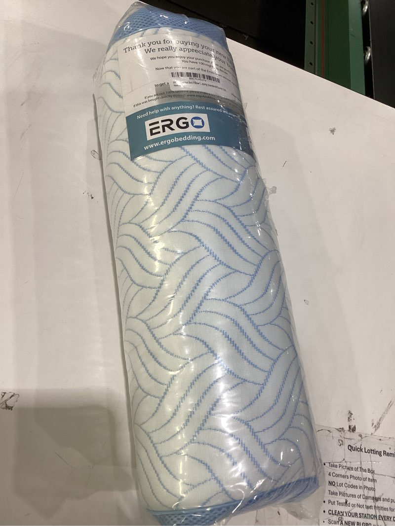 Condition photo showing Good Condition for ergo cooling bed pillow for sleeping standard size and queen size, memory foam pillow, back pillow, stomach sleeper pillow, side sleeper pillow
