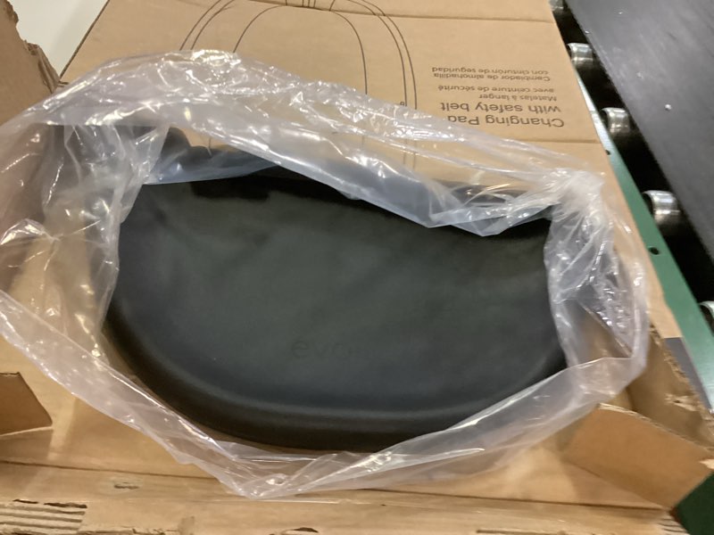 Condition photo showing As Is for évolur Eva Baby Changing Pad, Soft, Lightweight and Portable Changing Pad, Fits All Changing Table, Waterproof Firm Padding - Black