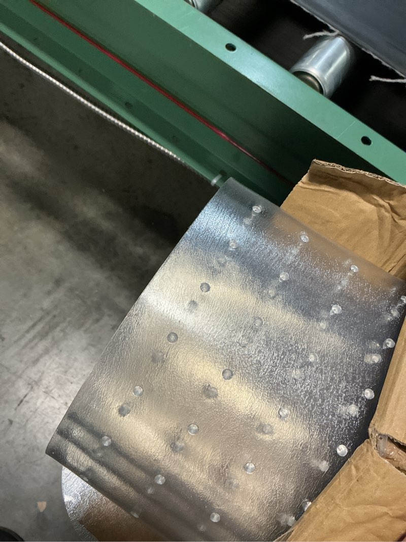 Condition photo showing Good Condition for office chair mat for low pile carpet with lip, 45" x 53" clear plastic floor protector, heavy duty desk chair mat for rolling chairs, smooth glide computer mat for home office