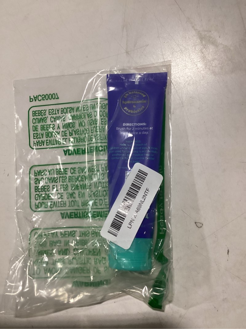 Condition photo showing New/Like New for SuperMouth Fluoride Toothpaste - Adults & Kids, Fights Cavities, Whitens, Nano Hydroxyapatite, Dentist Developed, Safe Clean Ingredients, Gentle on Sensitive Teeth, Vitamins D3 & K2, 4 Tasty Flavors Vanilla 3.4 Ounce (Pack of 1)