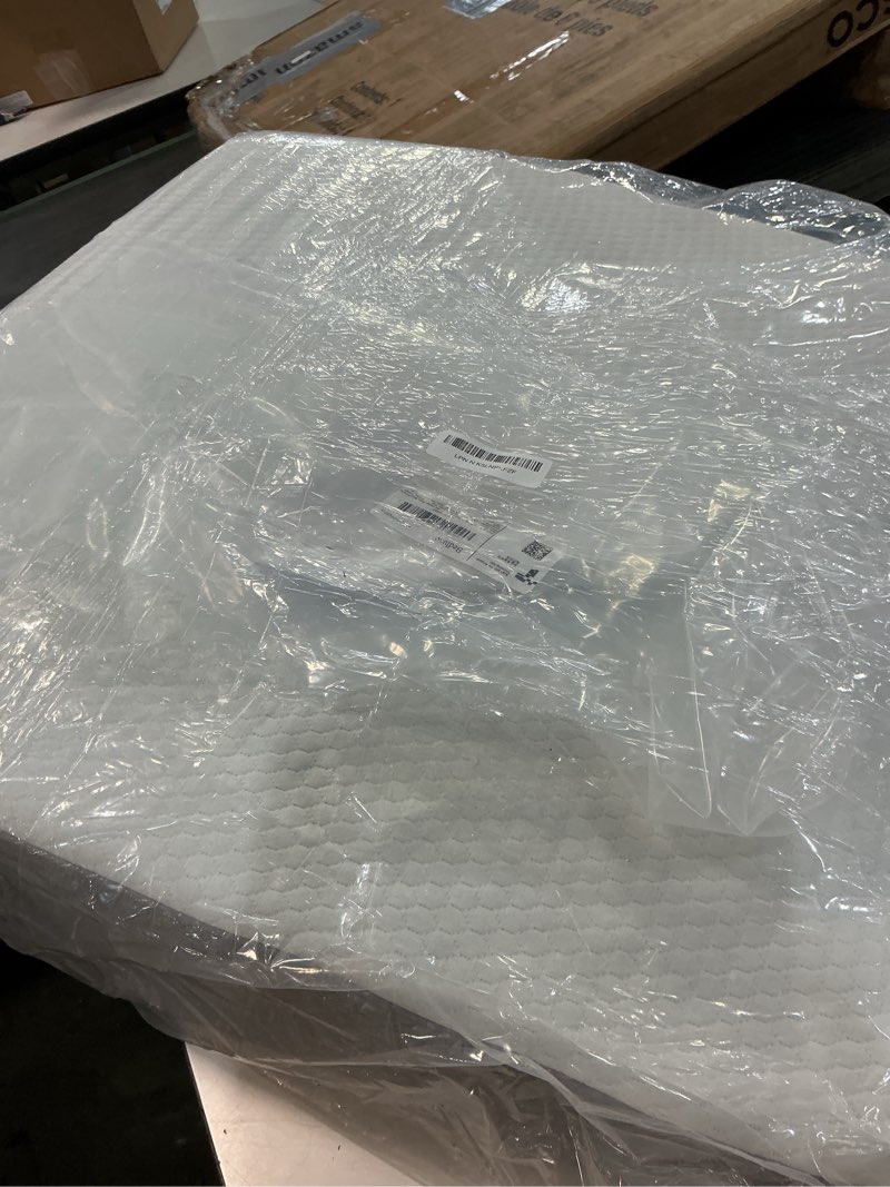 Condition photo showing Good Condition for Bedluxe Wedge Pillow, 10 inch Bed Wedge Pillow for Headboard, Pillow Wedge for Acid Reflux Relief, Sleeping, Back Pain Relief, Snoring, Triangle Pillow Wedge - Cooling Memory Foam Top, White/Grey 24*24*10 Inch White Grey