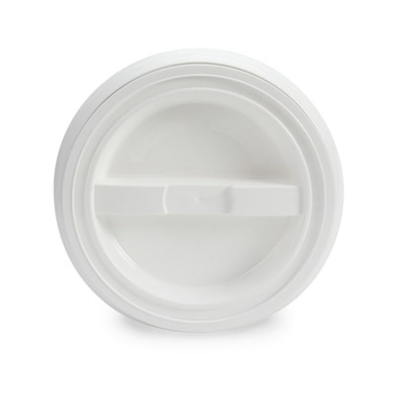 united solutions 5-gallon white plastic bucket lid