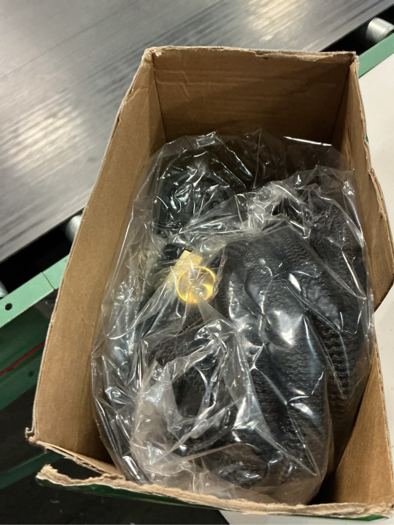 Condition photo showing Good Condition for flexi hose expandable garden hose with 8 function nozzle, 100ft - lightweight retractable garden hose, water hose - no-kink flexibility, 3/4 inch solid brass fittings and double latex core 100ft black
