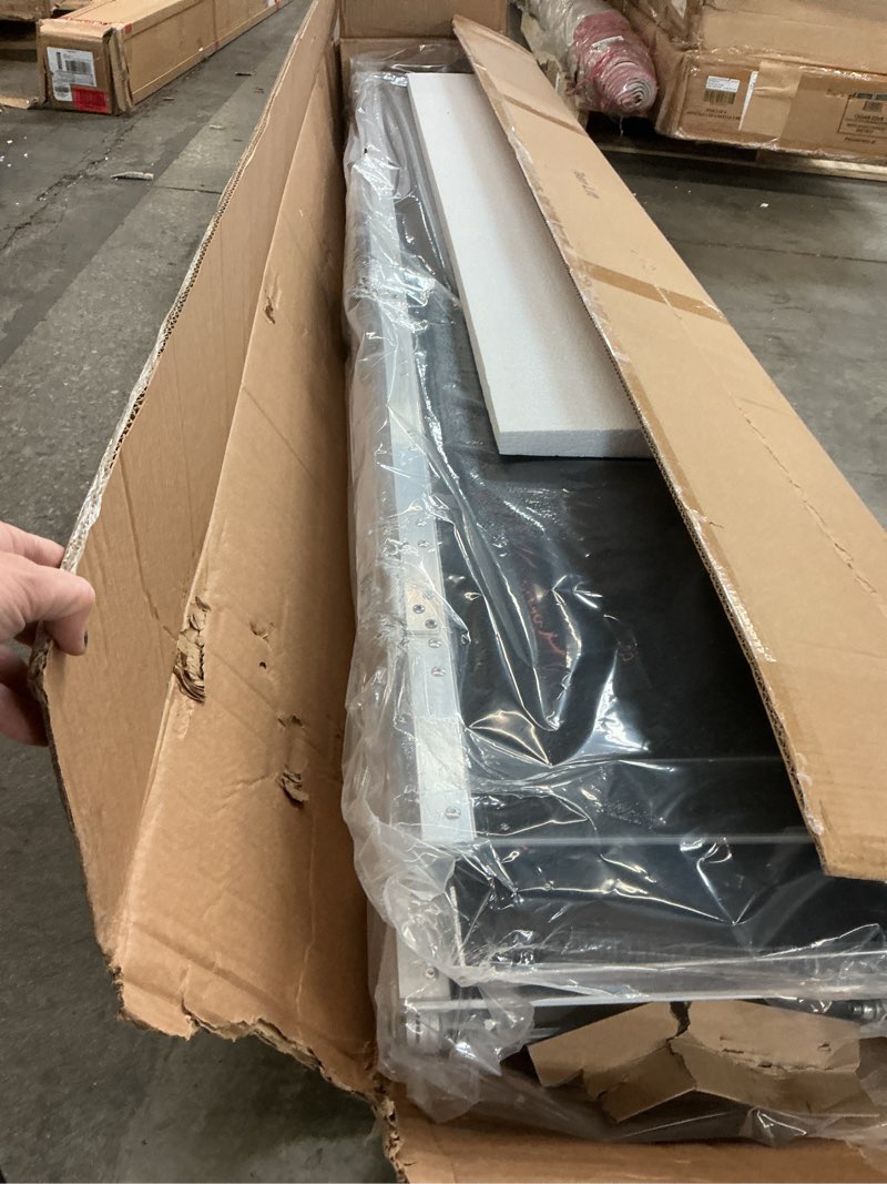 Condition photo showing New/Like New for Wheelchair Ramp 14 Feet - Aluminum Long Wheelchair Ramp - Loading Capacity 600 lbs - Portable 14 Foot Ramp with Extra Support Leg