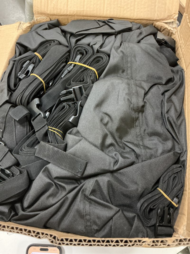Condition photo showing Good Condition for 20-22ft bass boat cover with motor cover, 1200d pu waterproof trailerable | marine grade oxford fabric, uv & tear resistant, air vents, elastic hem, double stitching, secure strap, up to 100"beam,black black 20'-22' long (beam width up to 100")