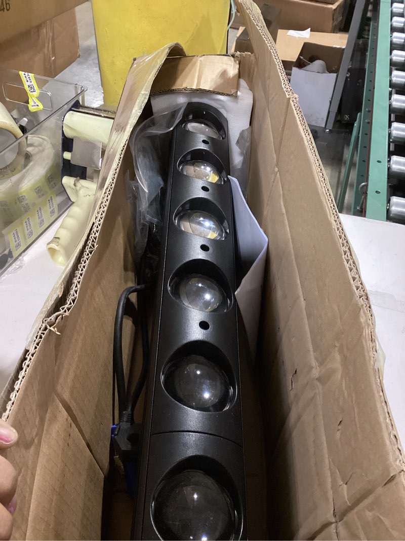 Condition photo showing Good Condition for 10led stage wash light bar dmx moving head rgbw color strip beam strobe beam dj lighting wall washer lights stage lighting for ktv club ball disco wedding party 10 rgbw led bar light