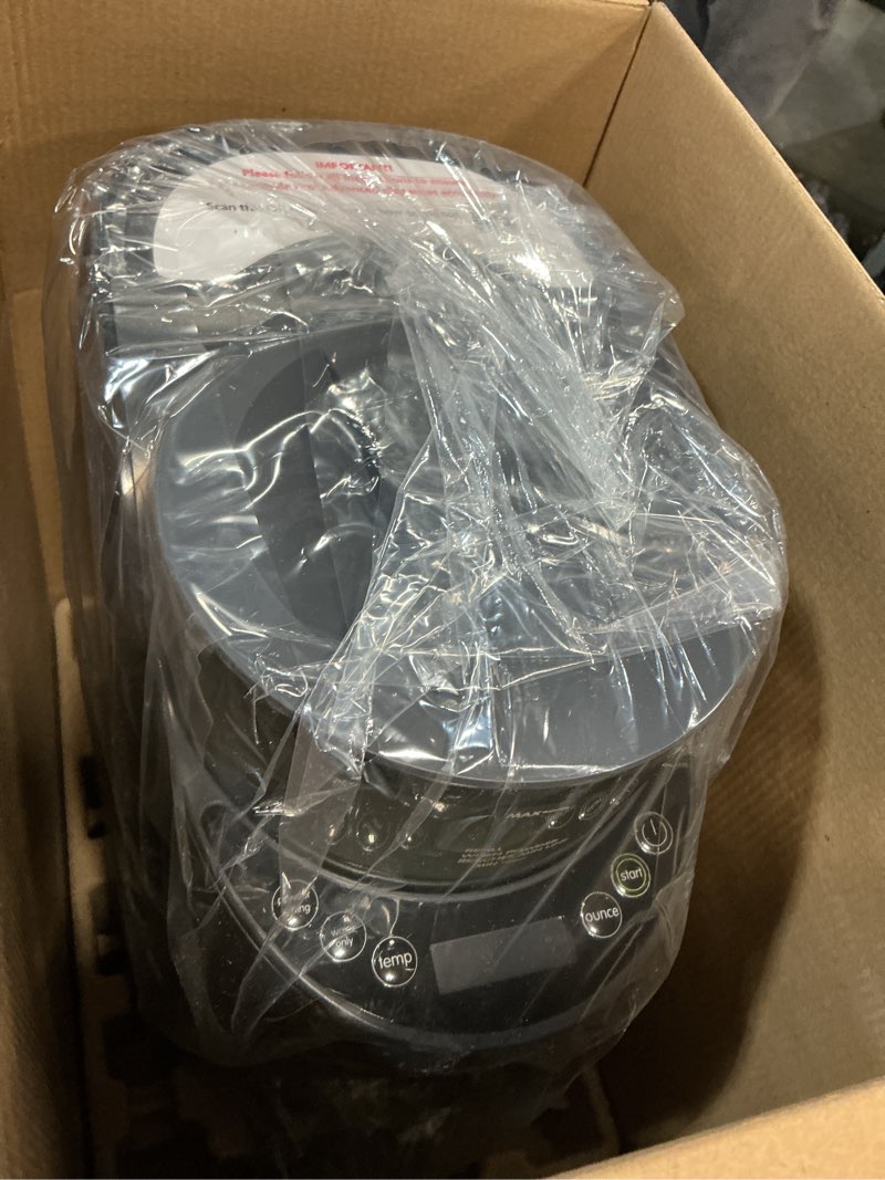 Condition photo showing Good Condition for Baby Brezza New and Improved Formula Pro Advanced Formula Dispenser Machine - Automatically Mix a Warm Formula Bottle Instantly - Easily Make Bottle with Automatic Powder Blending, Charcoal