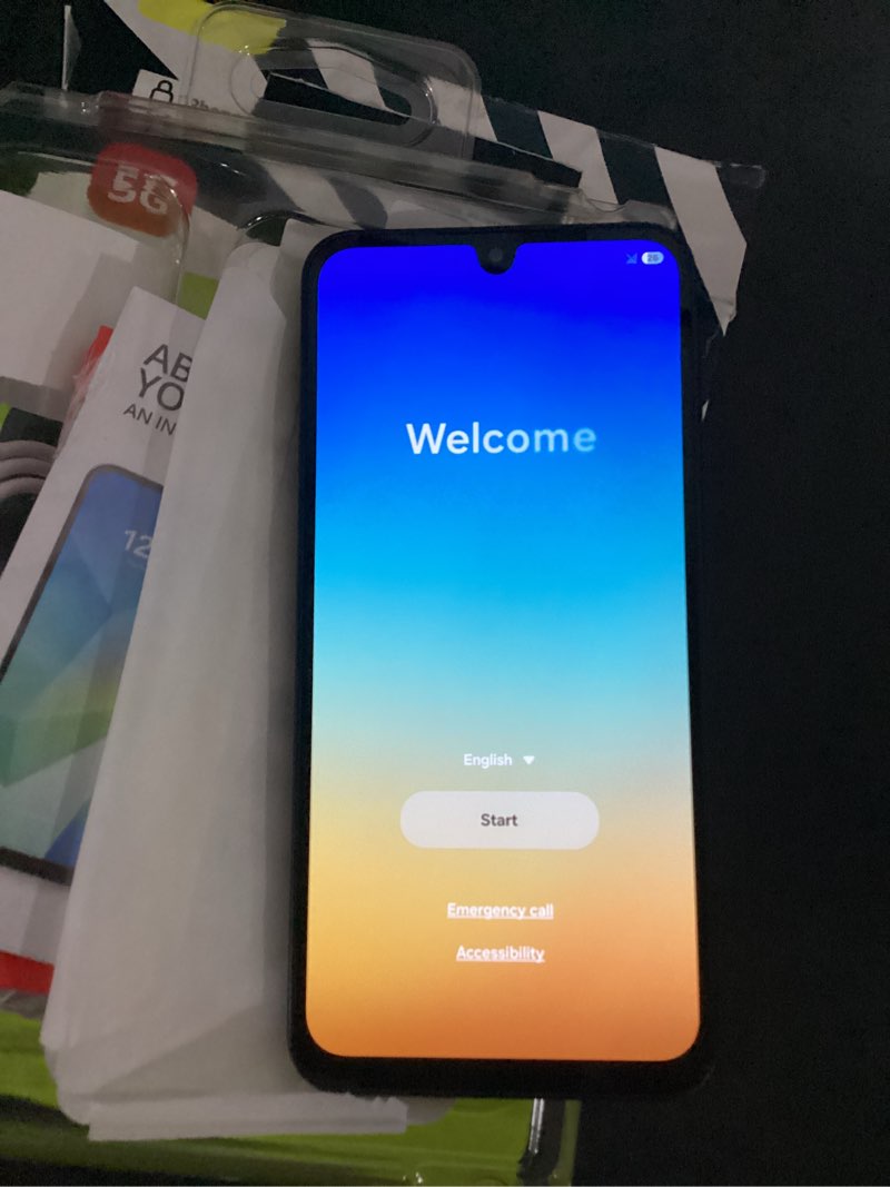 Condition photo showing New/Like New for working verified straight talk samsung galaxy a16, 128gb, 5g, black - prepaid smartphone [locked to straight talk]