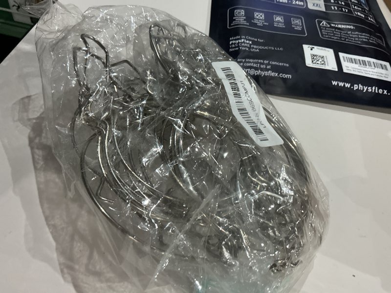 Condition photo showing Good Condition for Stainless Steel Wire Lock Buckle for Glass Jars 10-Pack Sealing Clamp Fasteners Airtight Jar Clips for Kitchen Storage Home and Restaurant Use Easy-to-Use Metal Buckle Silver 17.00X9.00X1.00CM