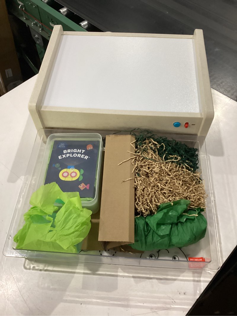 Condition photo showing New/Like New for battat education – tracing light box for kids – sensory light up board – educational toys for toddlers – includes double – sided tracing cards – bright explorer