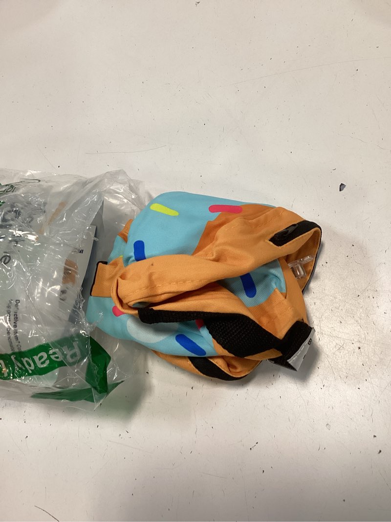 Condition photo showing New/Like New for BENCMATE Inflatable Dog Cone Collar Alternative, Soft Dog Cone for Small Medium Large Dogs and Cats, Neck Recovery ECollar Donut Collar After Surgery (Medium, Blue Donut) Blue Donut [Neck:7"-11"]Medium