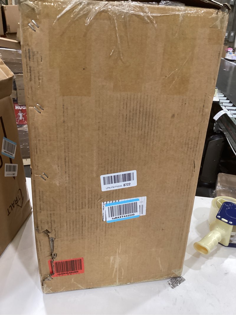 Condition photo showing Good Condition for Floor to Ceiling Cat Tree, 5-Tier Adjustable Height(88-126in) Solid Wood Climbing Tower with Sisal Scratching Post, Transparent Capsule and Cozy Hammock 5-tier cat tree