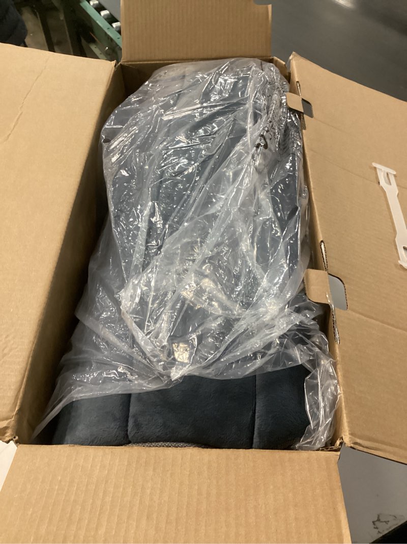 Condition photo showing As Is for Snailax Memory Foam Massage Mat with Heat, 10 Vibrating Motors Full Body Massager Pad for Back Pain Relief, 6 Heating Pads for Neck, Lumbar, and Leg - Gifts for Men/Women