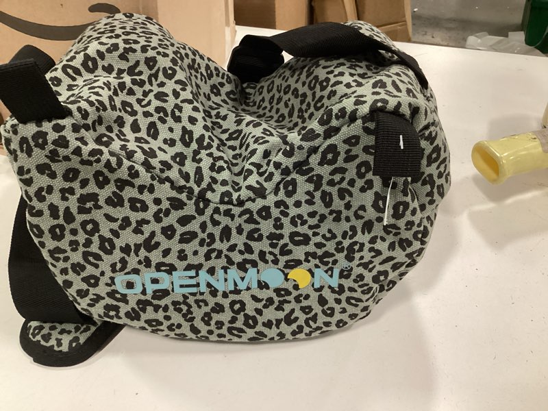 Condition photo showing Good Condition for OPENMOON Camera Support Saddle Saddlebags Heavy-Duty Splash-Proof Canvas (Green Leopard, S)