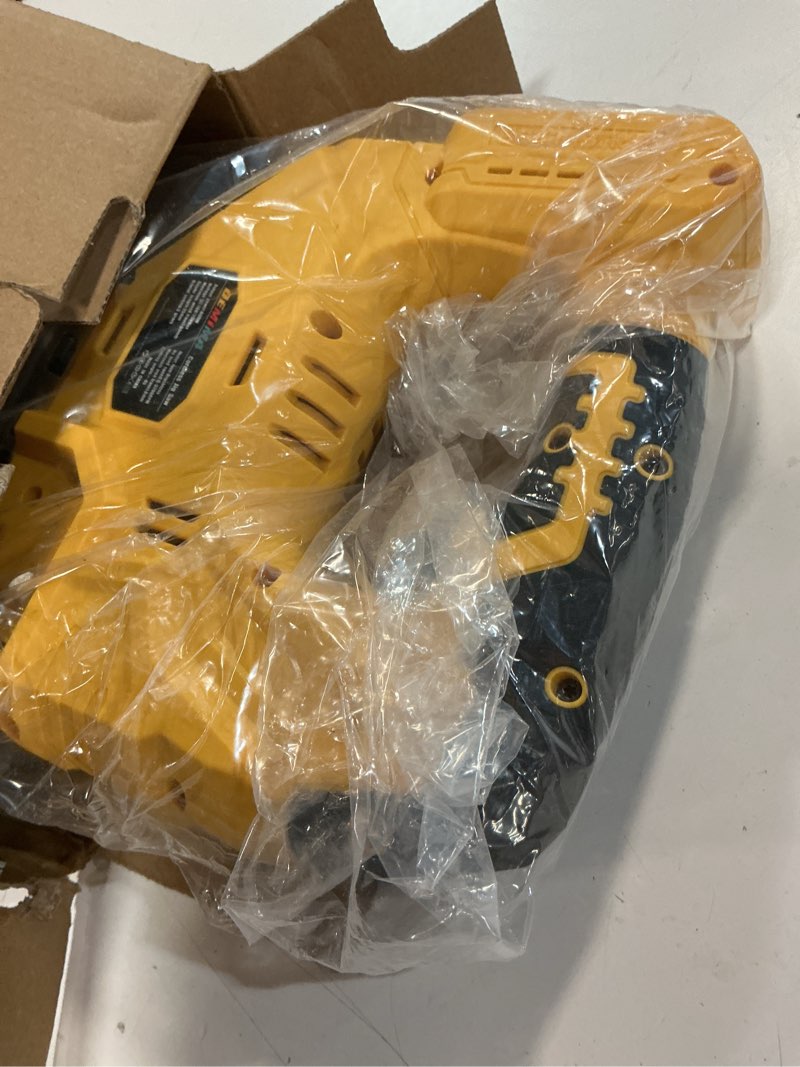 Condition photo showing Good Condition for cordless jig saw for dewalt battery, 7 speed variable ??up to 3200rpm, led light, 45° bevel cuts, 3 orbital motions, with jig saw blade for straight/curve/circle cutting(battery not include)