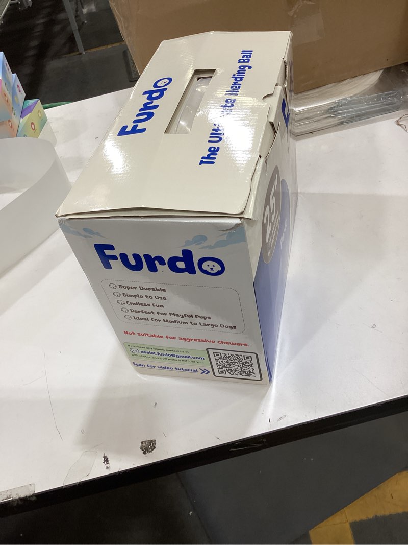 Condition photo showing As Is for furdo the ultimate herding dog ball