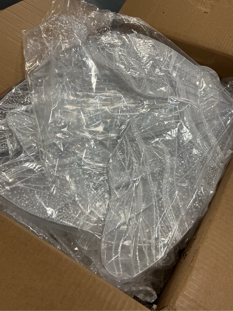 Condition photo showing Good Condition for 2Pcs Wedding Butterfly Floor Lamp, Romantic Butterfly Lights, 23.6In Movable Atmosphere Decoration Lighting, Three Colors Adjustable, for Banquet, Birthdays, Party,White