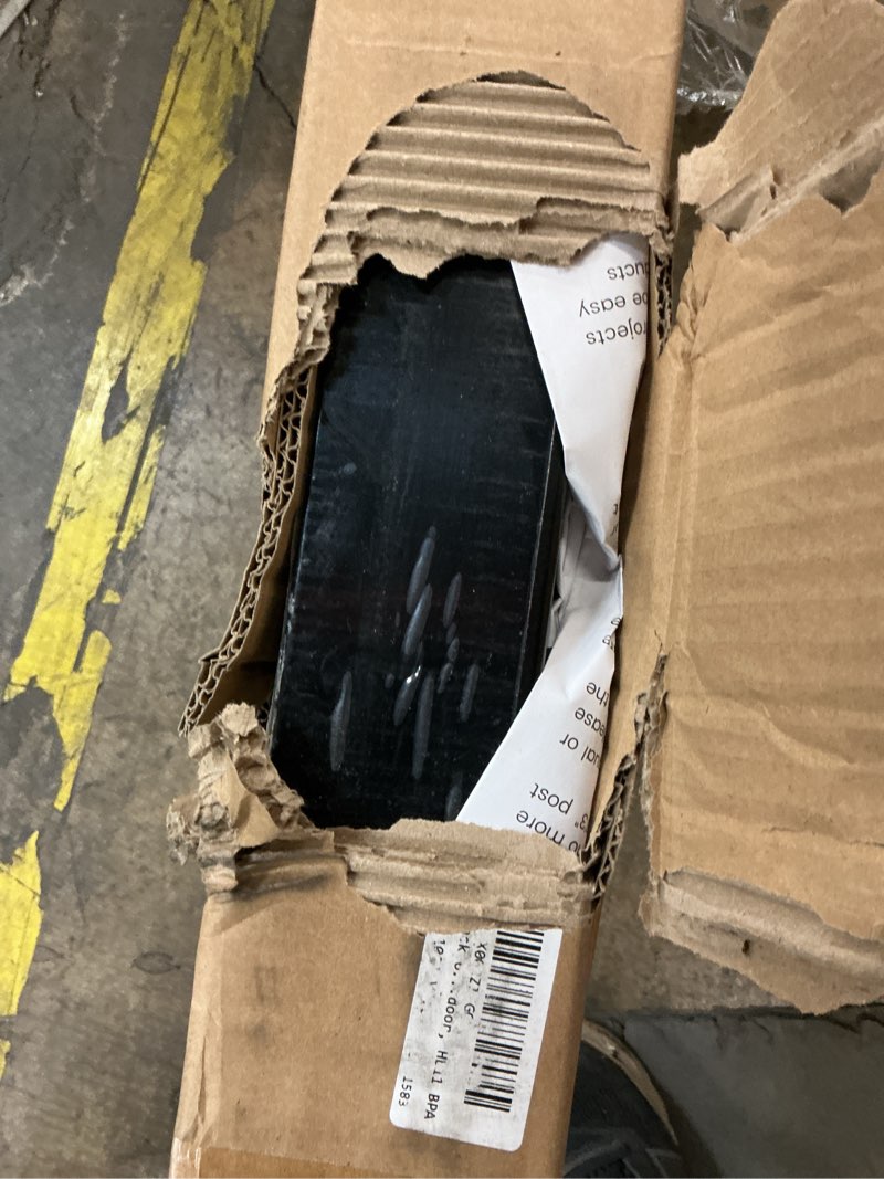 Condition photo showing Good Condition for Muzata 2Pack 6'6" LED Handrail Aluminum Black Rectangular Handrail Lights Handrail Illuminated Top Rail Cable Railing System Deck Stair Indoor Outdoor, HL11 BPA