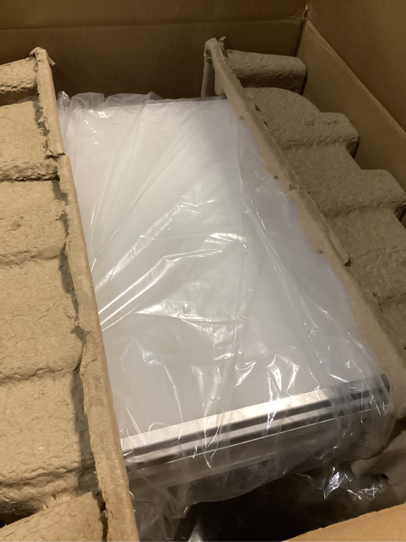 Condition photo showing Good Condition for consciot bathroom exhaust fan with light, 110/160 cfm adjustable, 0.8/1.0 sone, suitable for mounting hole 11.39 x 10.42 inches, bath ventilation fan with 1500lm led light 3cct selectable & nightlight