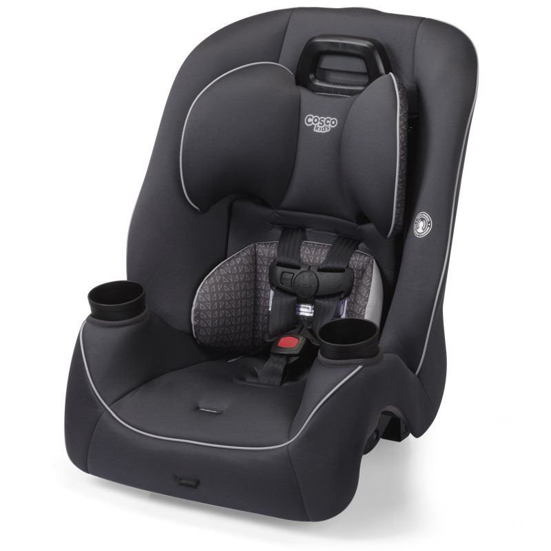 easy elite slim all-in-one convertible car seat grey glyphs