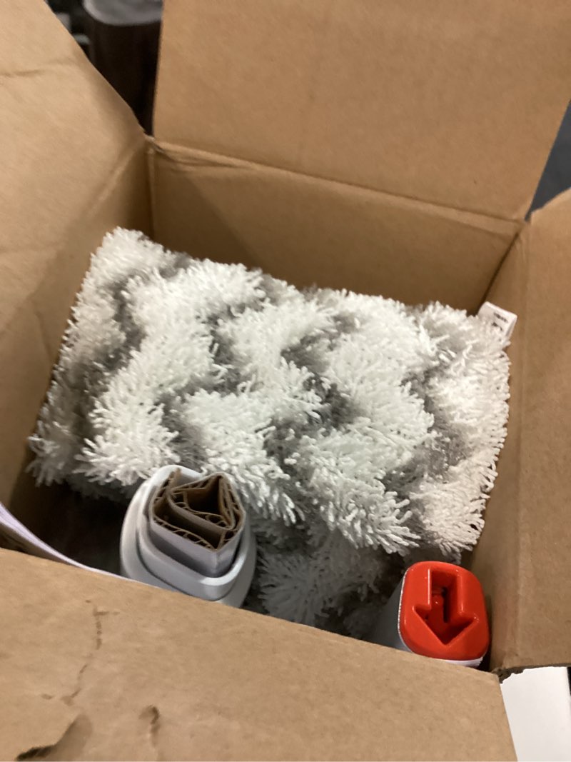 Condition photo showing Good Condition for Shark Steam Mop with 2 Machine Washable Dirt Grip Pads, Removable Water Tank, Lightweight, Steam Cleaner for sealed Hard Floors, Marble, Stone, Hardwood, Tile, Laminate, White/Seafoam, S1000 Steam Starter