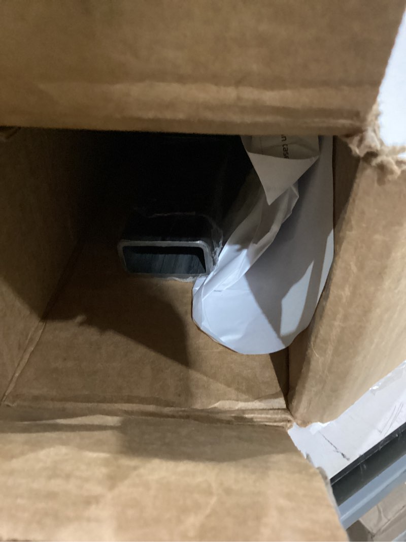 small parts all22183-4 unpolished (mill) 1008-1010 steel rectangular tube, 1" height x 2" width, 0.120" wall thickness, 4' length