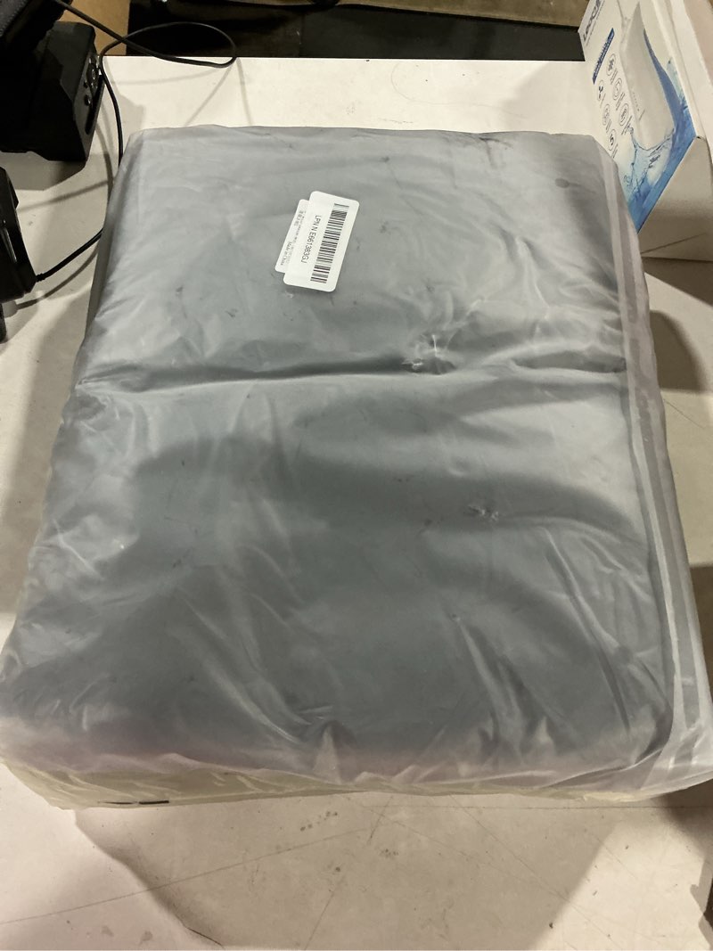 Condition photo showing Good Condition for 8 packs black tablecloths 60x102 inch rectangular table cloths for 6 foot rectangle tables, wrinkle resistant washable polyester fabric tablecloth for dining wedding buffet party banquet black 8 pack - 60 x 102 inch