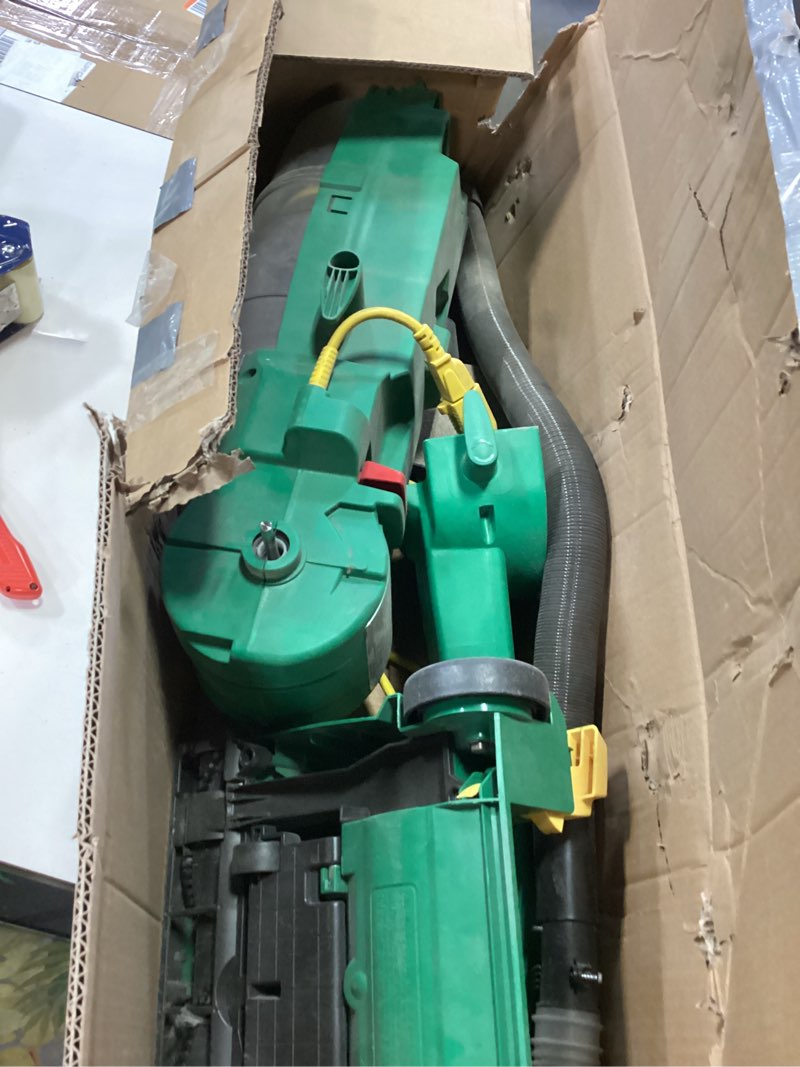 bissell biggreen bgu1937t 13.5" pro cup bagless upright vacuum with on-board tools, 44" height, 13.5