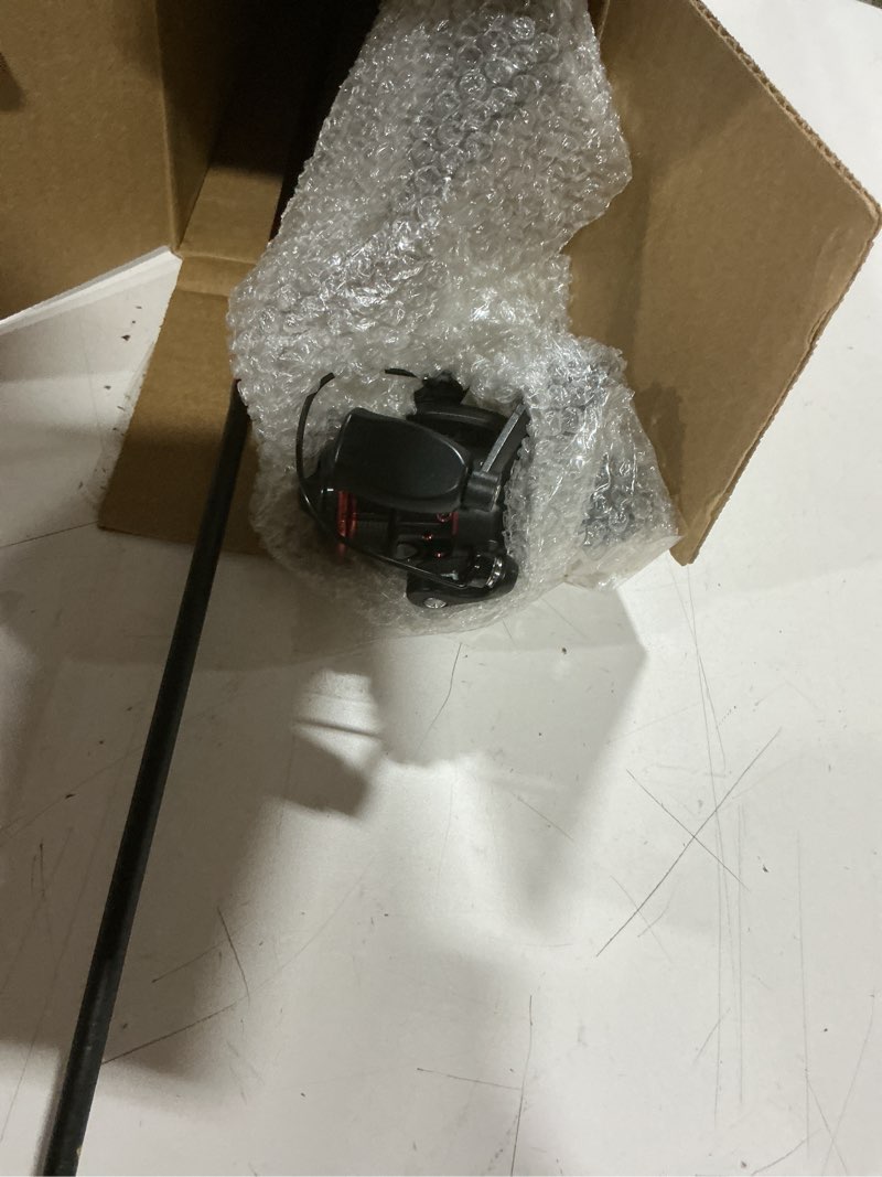Condition photo showing As Is for ugly stik gx2 spinning reel and fishing rod combo new model 25 size reel - 7' - ultra light - 2pc