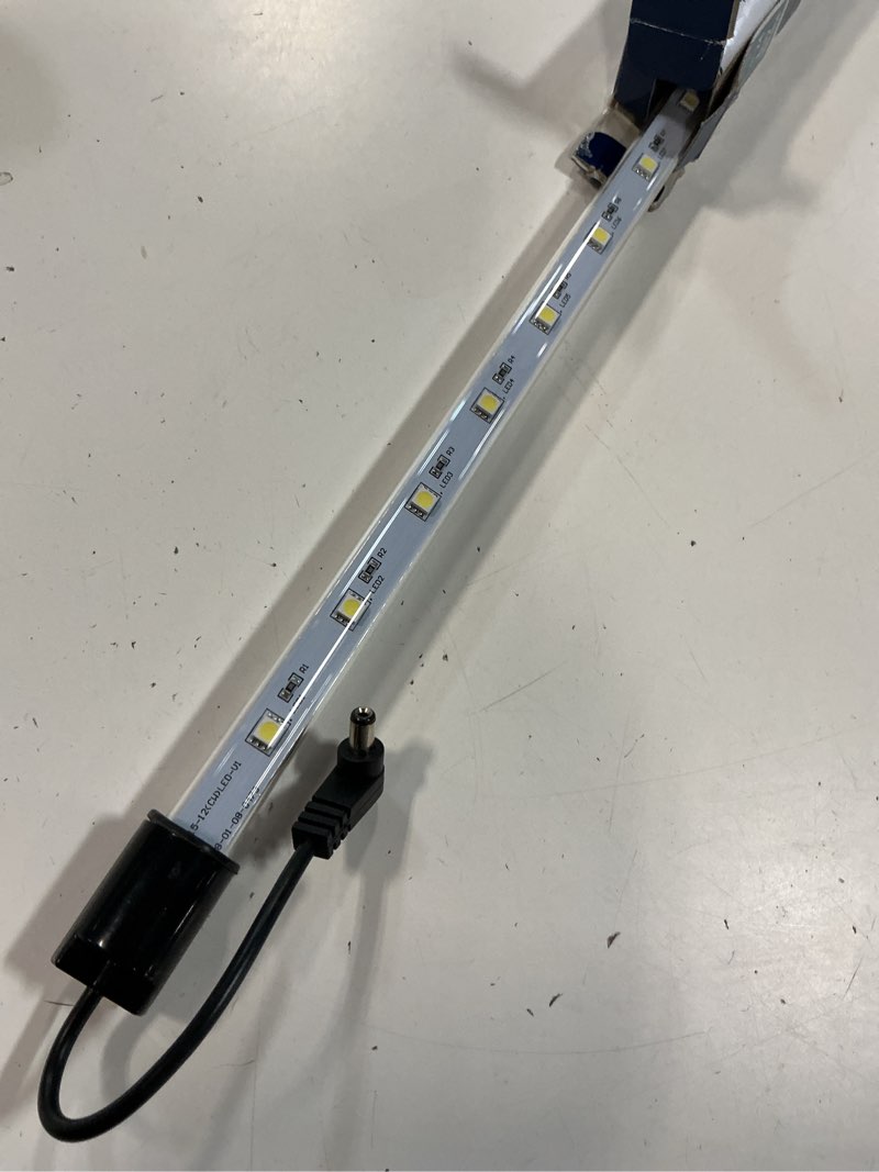 Condition photo showing As Is for aqueon led aquarium lamp replacements white 24 inches standard packaging