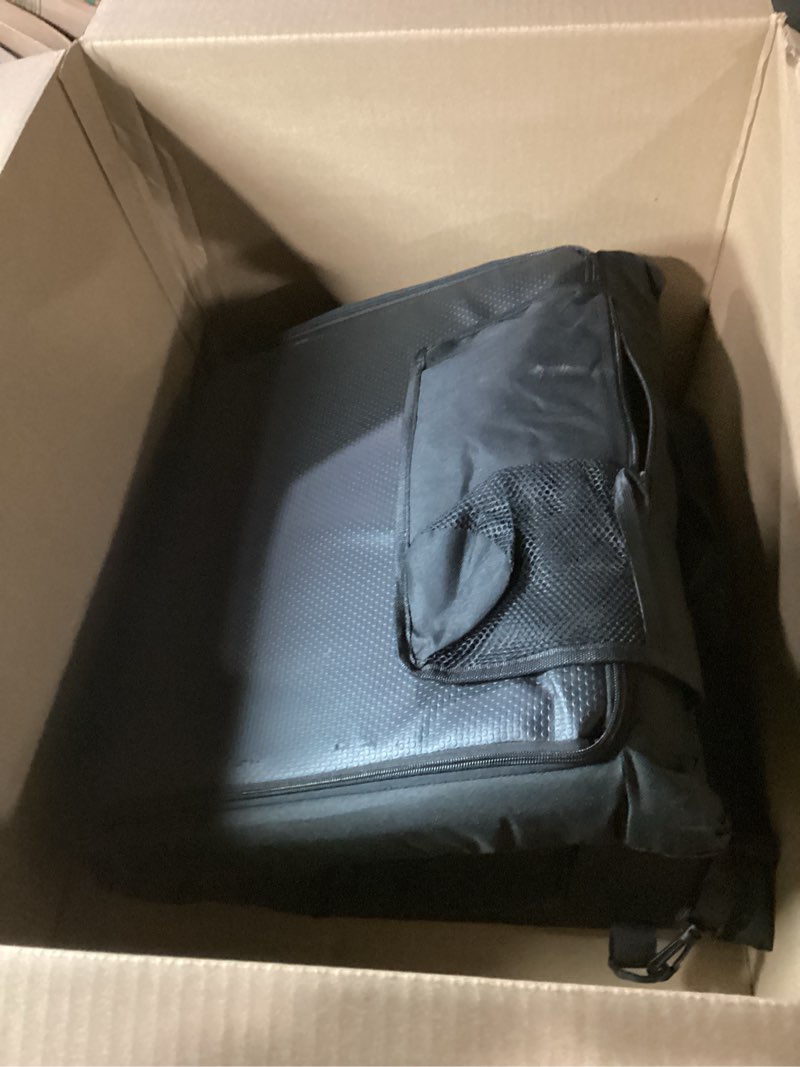 Condition photo showing Good Condition for HOPERAN Heated Stadium Seats for Bleachers with Back Support - 3 Levels Bleacher Chairs with Back and Cushion, Wide & Soft Thick Padded Bleacher Seats, Stadium Chairs for Outdoor Sports Games 19"