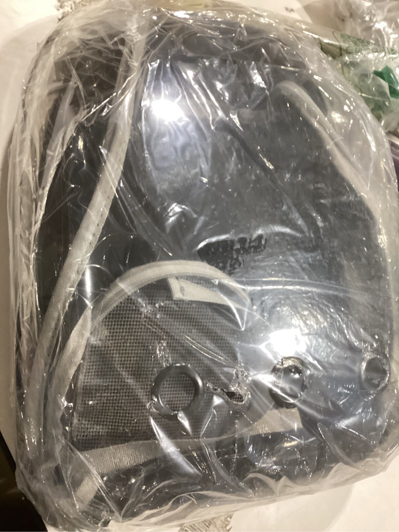 Condition photo showing New/Like New for cat carrier backpack, cat carrier backpack for small medium cat puppy dog, transparent space capsule pat carrier backpack, airline-approved pet carrier, designed for travel hiking walking camping