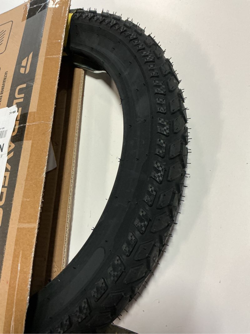 Condition photo showing As Is for ULTRAVERSE 20x3.0 E-Bike Fat Tire - Robust, High-Performance 20inch Fat Tyre for MTB and Ebikes, Durable All-Terrain Directional Tread, Superior Density for Street & Trail Adventures-1 Unit