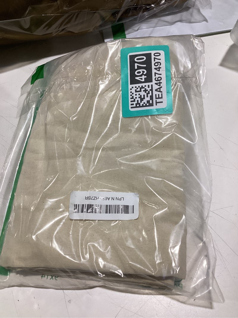 Condition photo showing Good Condition for COTTON CRAFT Extra Large Laundry Bags - Heavy Duty Cotton Canvas Drawstring Closure Washable Laundry