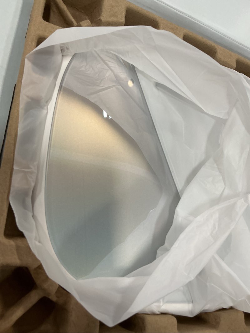 Condition photo showing Good Condition for Etekcity Smart Rechargeable Scale for Body Weight, BMI, Fat, Muscle Mass, FSA&HSA Eligible, Digital Bathroom Scale with 13 Metrics, Secret Mode, Bluetooth Connect to Free Apps, Rainbow White Rainbow White Rechargeable Scale