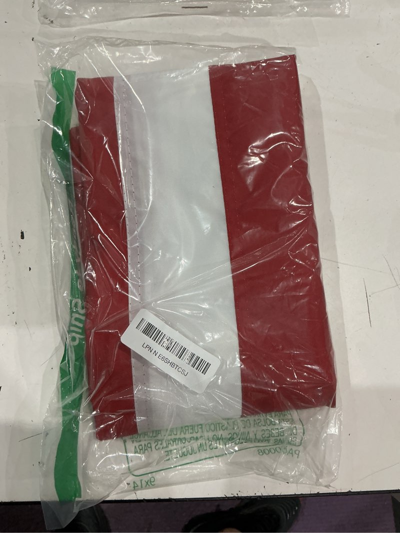 Condition photo showing Good Condition for american flag 3 * 5 ft,pole-sleeve banners style 420d heavy duty nylon? sewn stripes embroidered stars, outdoor uv fade resistant usa flag(flag pole is not include)