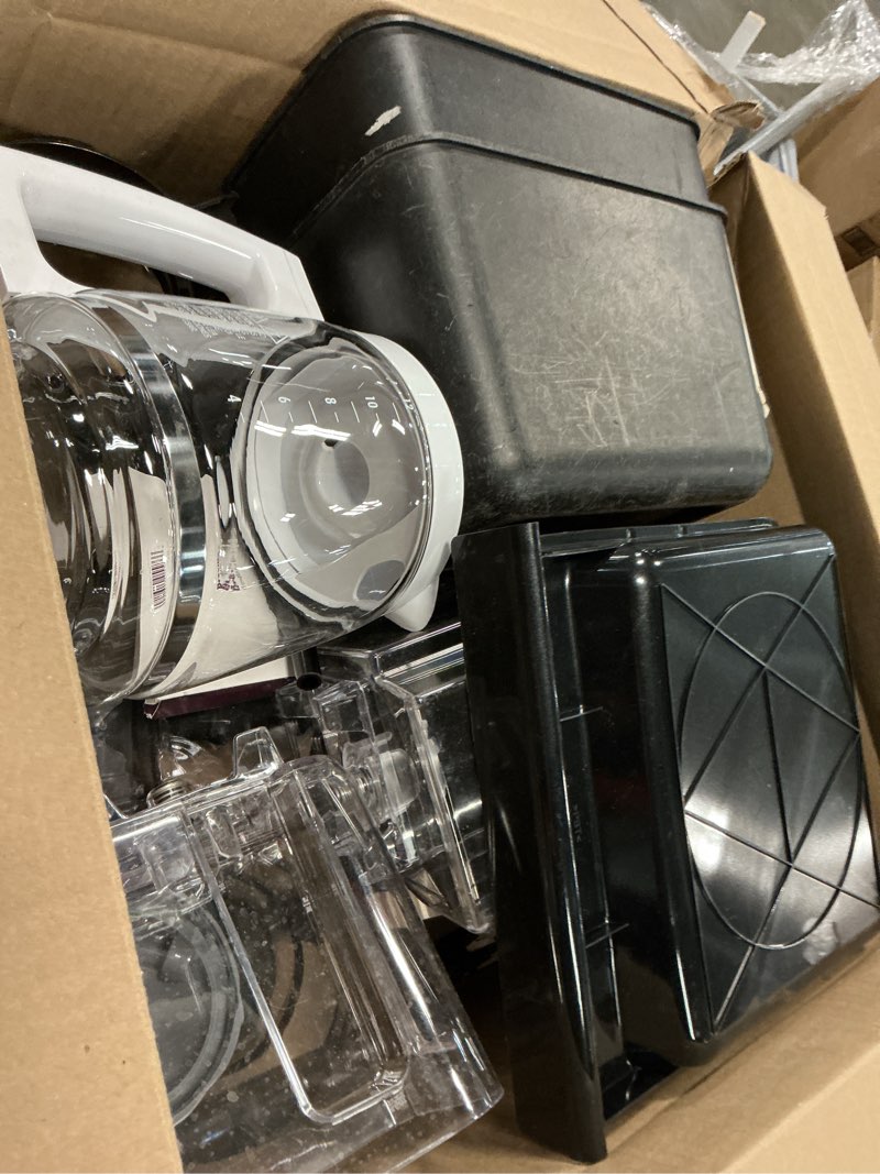 Condition photo showing As Is for Ninja | Coffee Maker | DualBrew Single Serve System | 4 Brew Styles | Keep Warm Feature & Buit- In Frother | 14 Cup Glass Carafe & Removable 70oz Water Reservoir | Black | CFP451A