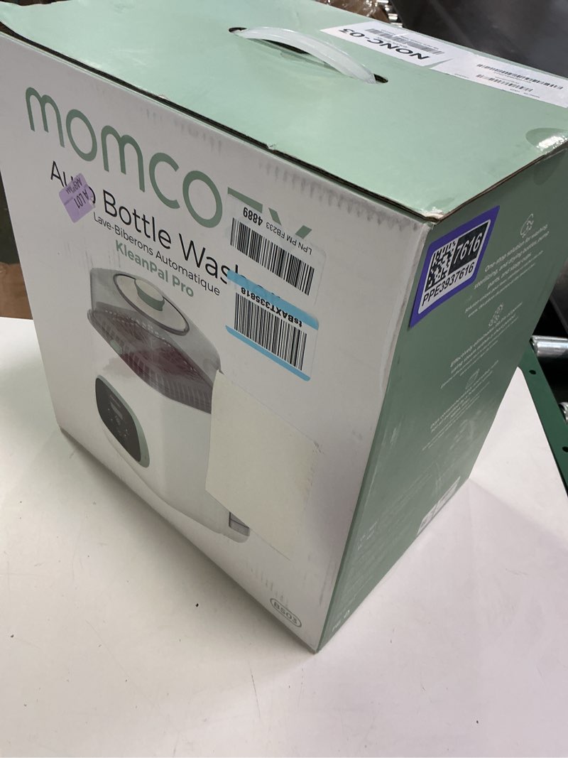 Condition photo showing New/Like New for Momcozy KleanPal Pro Baby Bottle Washer, Sterilizer & Dryer - All-in-One Cleaning Machine for Bottles, Pump Parts & Baby Essentials - Time-Saving & Effortless Care White