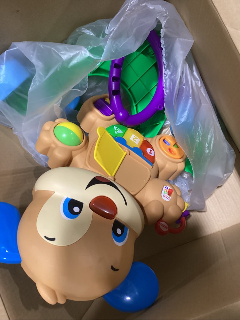 Condition photo showing Good Condition for Fisher-Price Baby Toy Laugh & Learn Smart Stages Puppy Walker with Educational Music Lights & Activities for Infants Ages 6+ Months