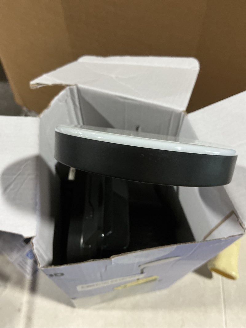 Condition photo showing As Is for KDD Desk Lamp with USB A&C Charger Ports - Reading Desktop Light with Pen & Phone Holder - Adjustable Brightness Lights with Device Slots - 360°Gooseneck Table Lamp for Home Office College Dorm Room