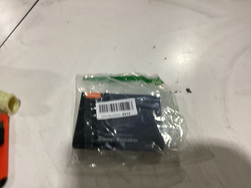 Condition photo showing New/Like New for kinglucky upgrade f50 under pillow speaker for sleeping, bluetooth 6.0 sleep speaker with built-in sleep sounds + tf/microsd offline, auto-off timer, up to 10 hours sleep speaker for side sleeper blue