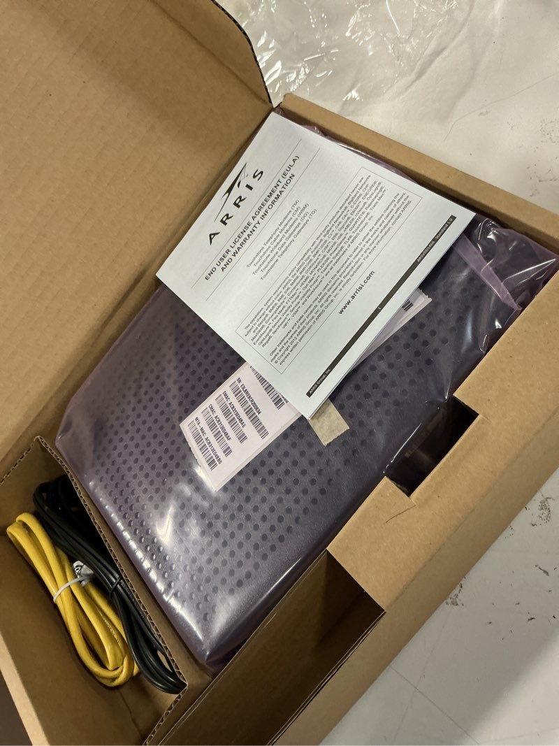 Condition photo showing Good Condition for Arris TM822 (Series - TM822A) Touchstone Docsis 3.0 8x4 Ultra-High Speed Telephony Modem