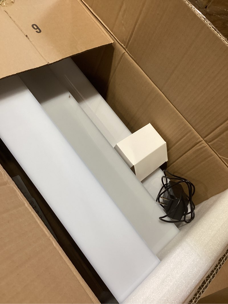 Condition photo showing Good Condition for GCCSJ 3-Tier 24 Inch LED Lighted Liquor Bottle Display, RF Remote & APP Control LED Liquor Shelves with 16 Static Colors,Home Bar Liquor Bottle Accessories Acrylic Shelf 3-Tier 24Inch APP