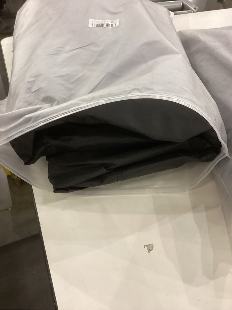 Condition photo showing Good Condition for Outdoor Dog Kennel Cover Black for 8'D x 4'W 600D Waterproof and Durable Dog Crate Cover with Mesh Breathable Good Observation?Cover Only? 8'Dx4'Wx6'H