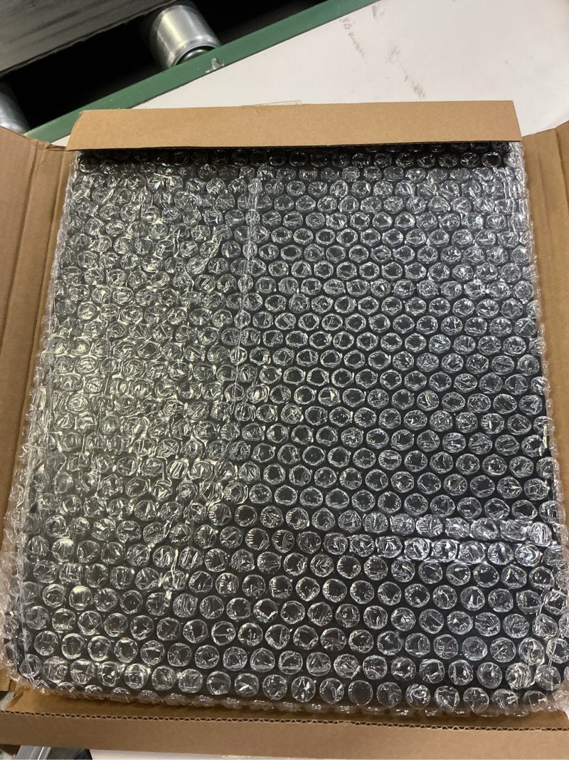 Condition photo showing item condition for Appliance Slider 360° Rolling Tray for Coffee Maker Bamboo Coffee Pot Slider Tray Countertop Rotation Sliding Tray with Wheels, Small Appliances Mat Black (Small 11.8" × 9.8" × 0.6") Small (11.8" × 9.8" ) Black